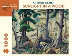 (1445) Sunlight in a Wood, 1930; Lismer - 1000 peças