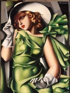 (989) Young Lady With Gloves; Lempicka - 1000 peças - comprar online
