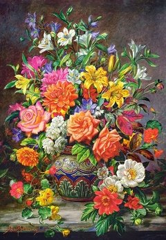 (1259) September Flowers; Albert Williams - 1500 peças - comprar online