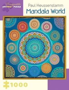 (1091) Mandala World; Paul Heussenstamm - 1000 peças