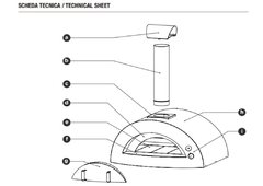 Horno a Leña ALLEGRO TOP - ALFA FORNI