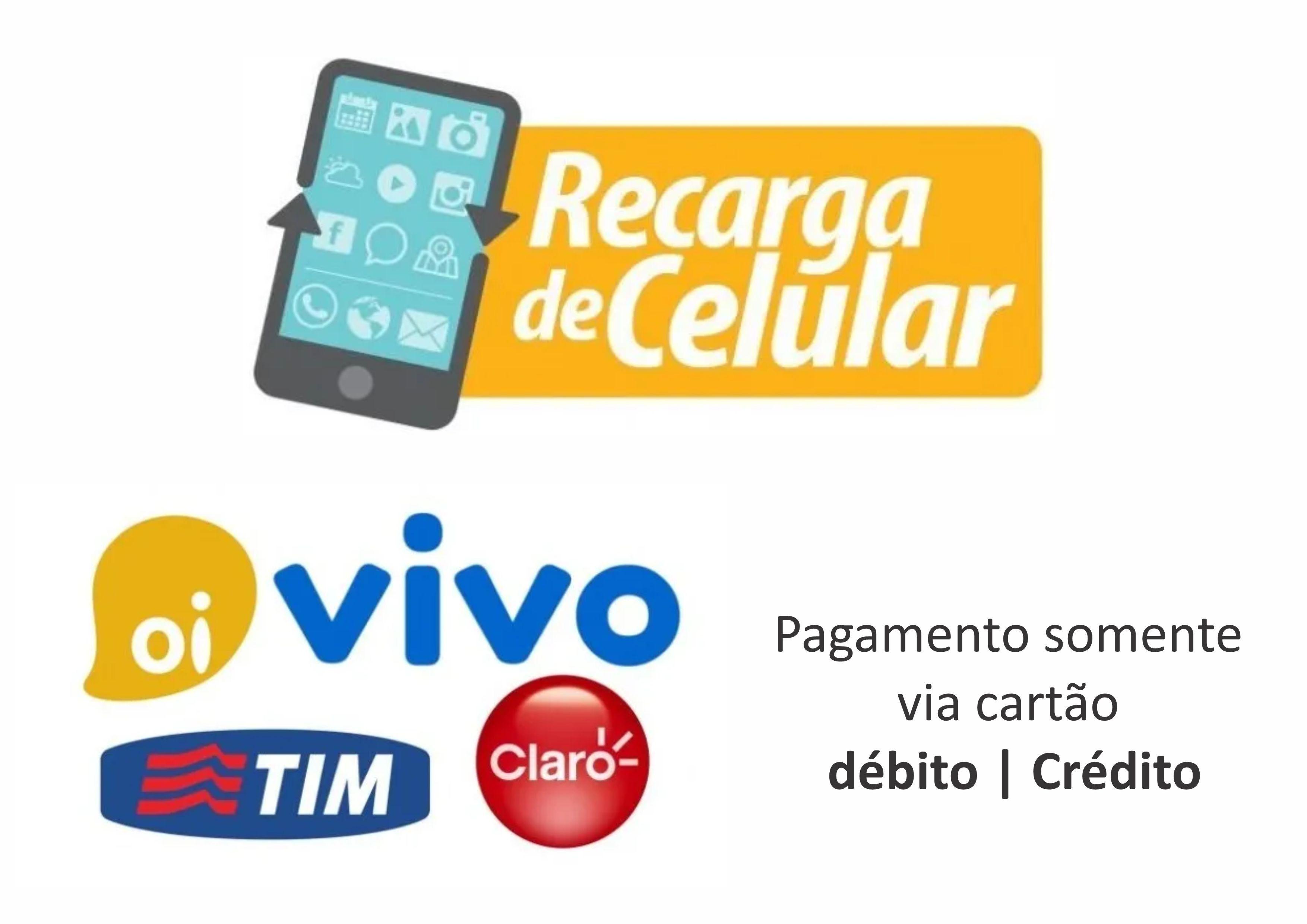 Recarga TIM Pré-pago Online em segundos com Aplicativo