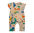 Body Jersey 30/1 largo. Ilustración Takeshita por @dinosaurioilustracion para Bosco. Ropa para bebés. Unisex. The Mix