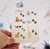 Cartas estilo memotest. Animales y sus huellas. Ilustraciones por Crisitina Lienau