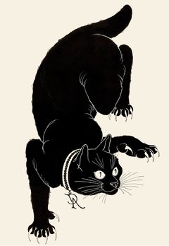 Print Gato Negro - comprar online