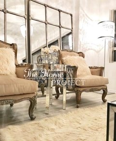 SILLON BERGERE CON BASE LUIS XV