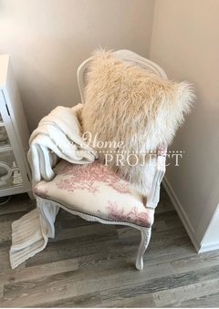 ALMOHADON DE PIEL SINTETICA DOBLE FAZ
