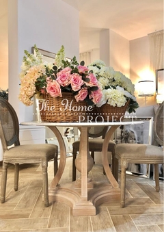 MESA COMEDOR CINDY CIRCULAR C/ MARMOL|EN STOCK