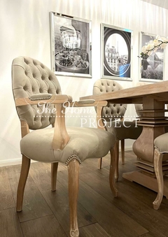 SILLON CABECERO LUIS XV OVALADO