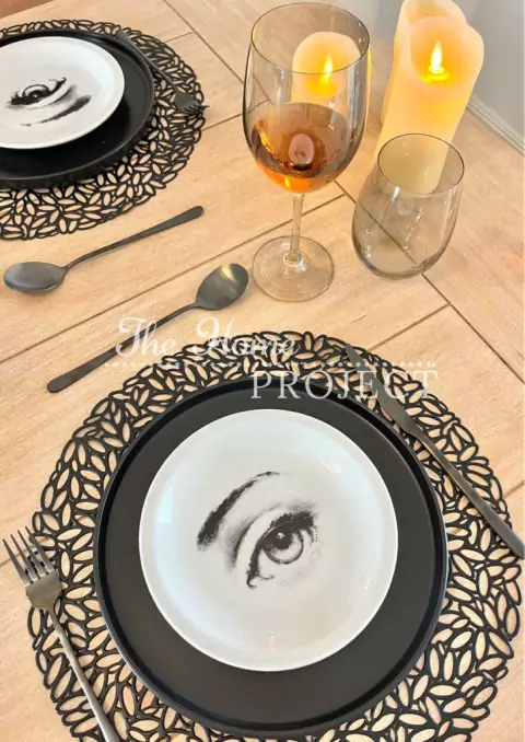 PLATO PLAYO NEGRO CONNOR - 15% EF - STOCK