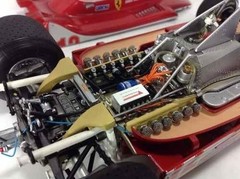 Imagem do Ferrari 312t4 Gilles Villeneuve Exoto 1/18
