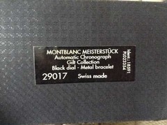 Imagem do Relogio Montblanc Meisterstück Chronograph