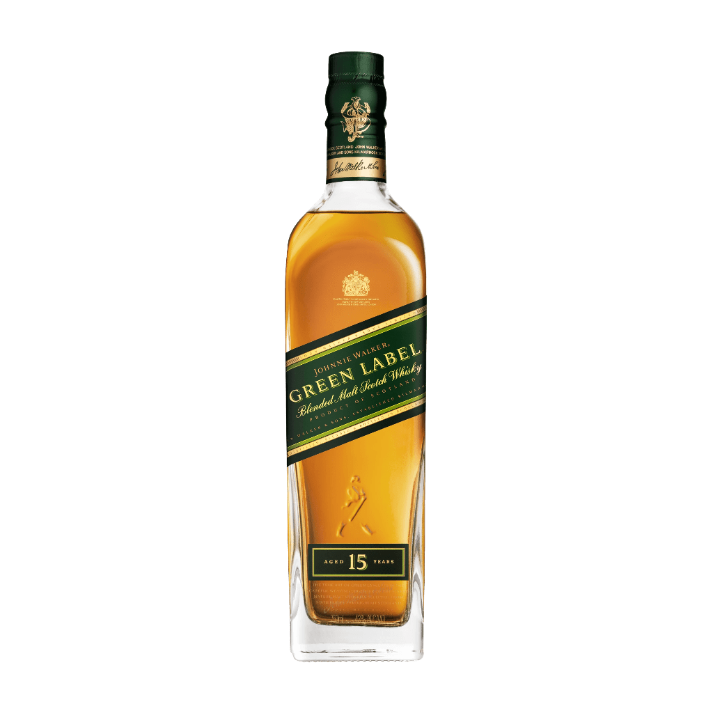 JOHNNIE WALKER GREEN LABEL SCOTCH BLEND WHISKY