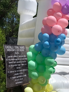 Inflable Blanco - Castillo en internet