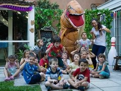 Dinosaurios, Animación Temática en internet