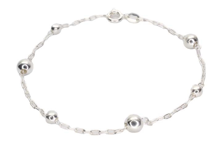 Pulseira de Prata 925 Elo Cartier 3mm