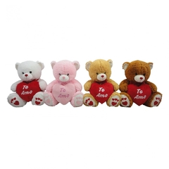 OSO CON CORAZON 56CM ART.64513M (no hay rosa)