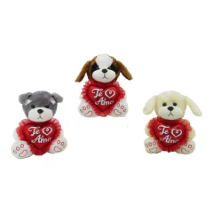 PERROS C/CORAZON 35CM ART.62727