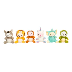 ANIMALES C/CAPUCHA 20CM ART.80038