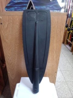 Repuesto De Pala De Kayak Plastica Negra Recta