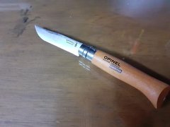 Navaja Cortaplumas Opinel Madera Acero Carbone N° 8 France
