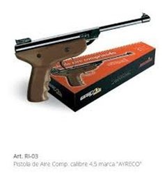 Pistola A Aire Comprimido Brogas Ayreco 4.5 Mm 