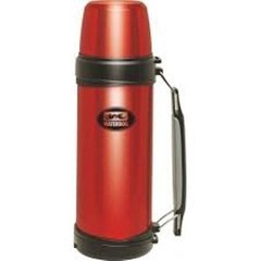 Termo Waterdog 1 Litro Con Manija Color Negro en internet