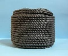 Soga 6 Mm Negra De Nylon X 10 M 