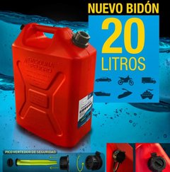 Bidon Ro-an 20 Litros Vertical Con Pico Vertedor 
