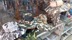 Sombreros Camuflados Ala Ancha Grande Con Cubre Nuca De Red - comprar online