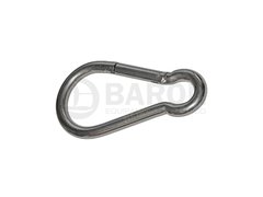 Mosqueton de aclope rapido de acero inox de 6 mm