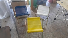 Banquitos tijera sin repaldo