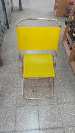 Banquitos tijera con respaldo
