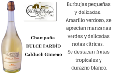Champaña Premium Dulce Tardìo de Bodega Boutique LA VIEJA BODEGA. en internet