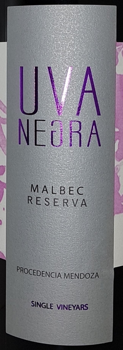 Reserva Malbec Uva Negra. - comprar online