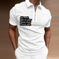 Camiseta Polo com Ziper Sawig - loja online