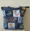 Bolsa Sacola Jeans Azul Cashmere