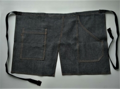 AVENTAL JEANS BLACK ALECRIM - SOB ENCOMENDA - Made of Jeans