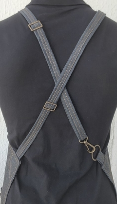 Avental Jeans Duo Black - Sob Encomenda na internet