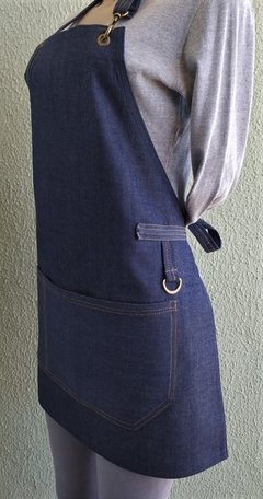 Imagem do Avental Jeans Azul Toscana