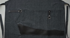 Avental Jeans Black Onix - Sob Encomenda - loja online