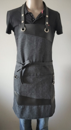 Avental Jeans Black Onix - Sob Encomenda - comprar online