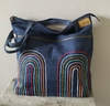 Bolsa Sacola Jeans Azul Mexicana