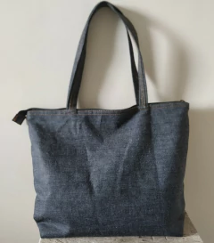 Bolsa Sacola Jeans Black Renda na internet