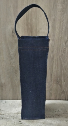 Porta Vinho Uno Jeans