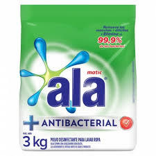 Ala - Jabón en polvo Antibacterial 3kg