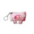 Llavero tela cerdito pink