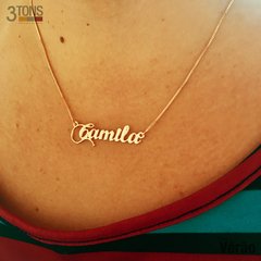 Corrente com Nome Personalizado - Camila - loja online