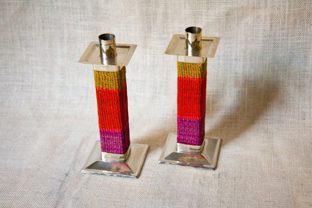 SET CANDELABRO CON AGUAYO (MEDIANO)