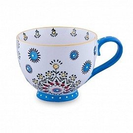 TAZA DE PORCELANA PINTADA A MANO - comprar online